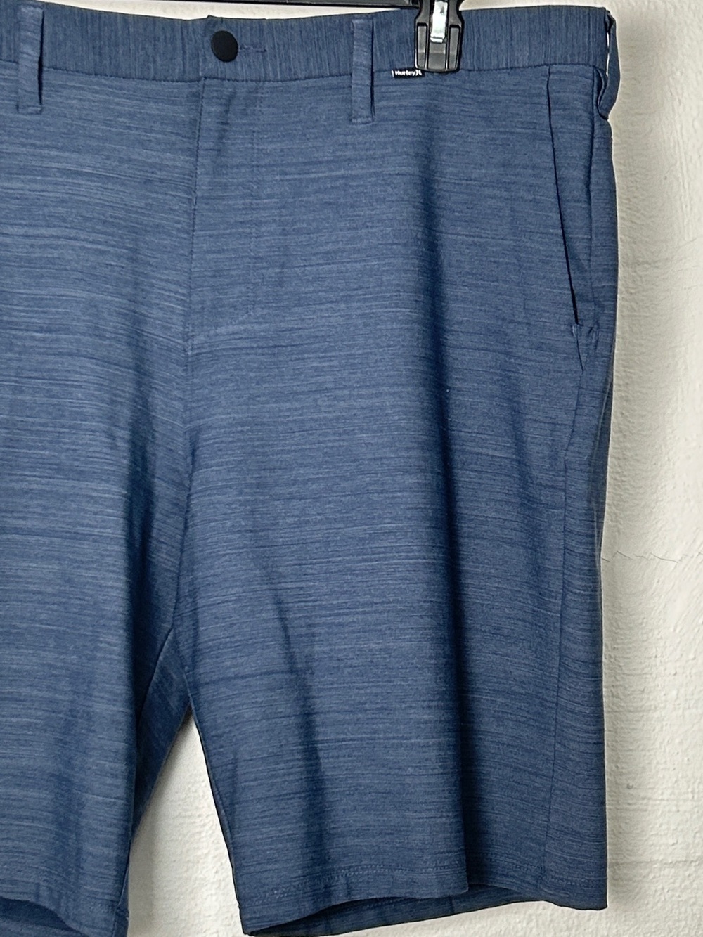 Hurley Shorts Mens 38 Blue Zipper Fly - Picture 9 of 13